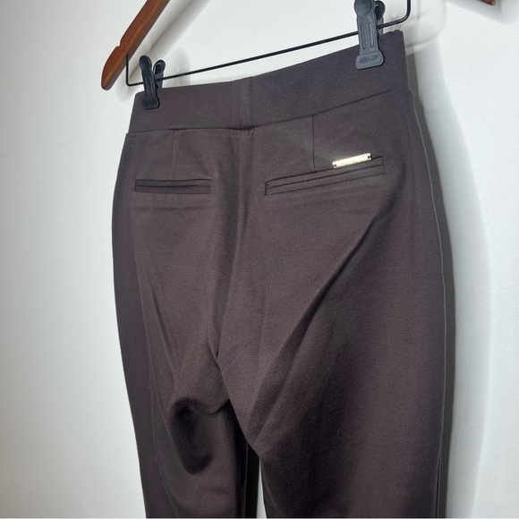 Michael Kors Women’s Size XS Brown Straight Leg Pants Pull On Dress Pants - Picture 4 of 11